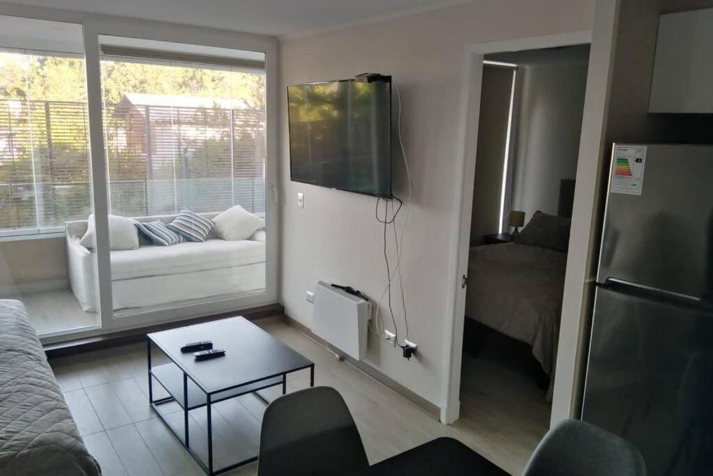 Depto En Condominio プコン エクステリア 写真